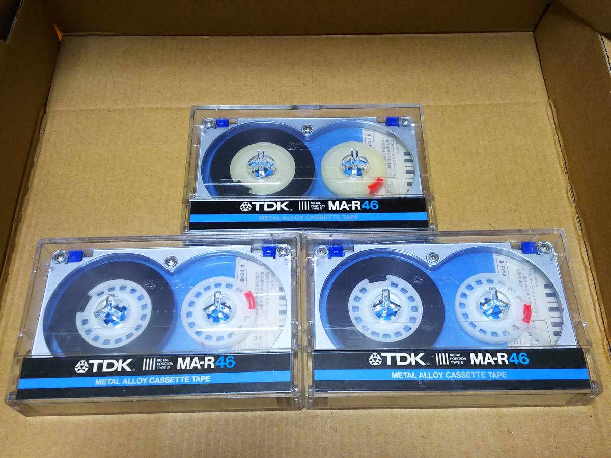 【TDK メタルポジションカセットテープ】中古 消去済 MA-Ｒ 46 3本 2026年最新Yahoo!オークション -tdk ma-r -「tdk Yahoo!オークション ｜アンティーク・ヴィンテージ