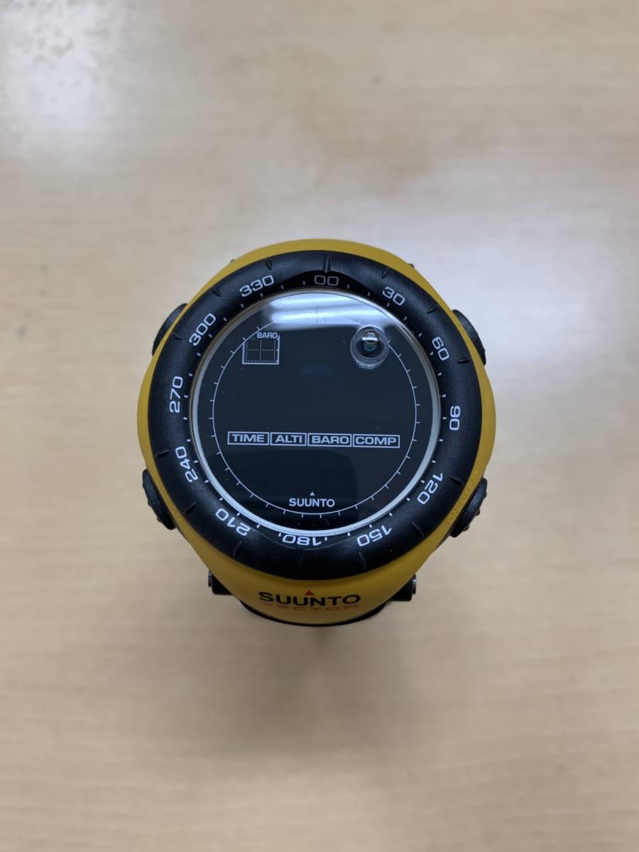 ジャンク品 SUUNTO スント ベクター VECTOR YELLOWE SS010600610 3