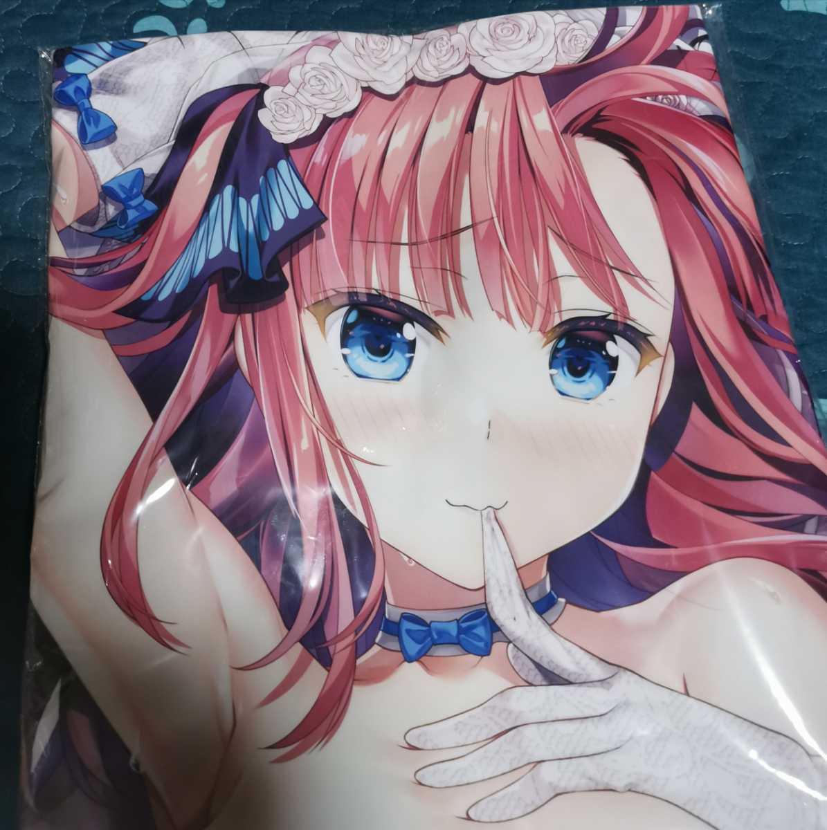 新品未開封　Yan-Yam　二乃のウェディング　抱き枕カバー 二乃 五等分の花嫁 ESSENTIA 藤真拓哉 エアサンクリ　俺の嫁　サンクリ