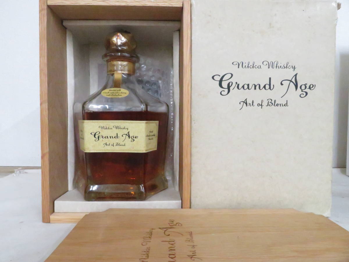※難有 未開栓 古酒 ニッカ ウイスキー グランド エイジ NIKKA WHISKEY