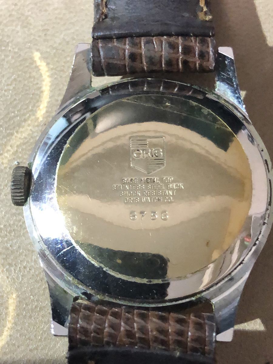 メンズ腕時計 オリス ORIS 手巻き 稼働品 スモールセコンド