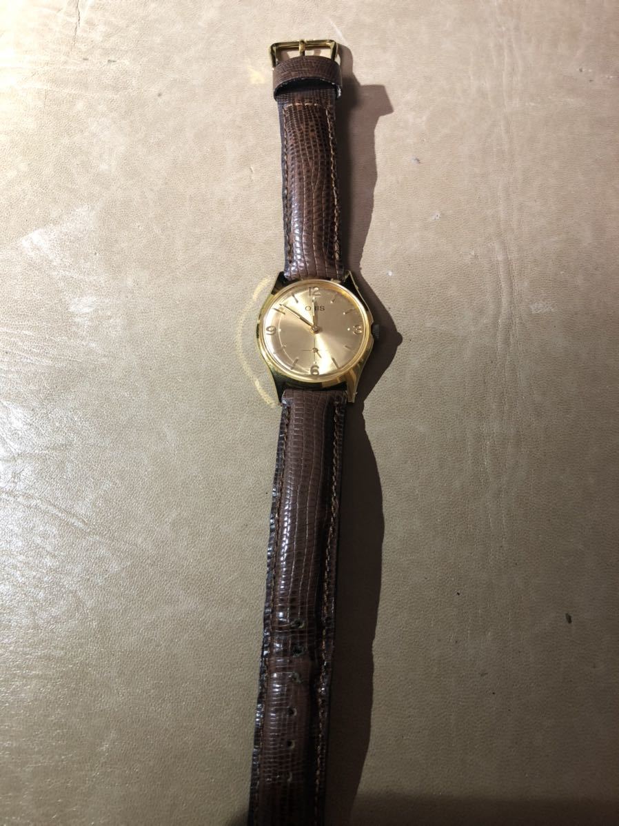 メンズ腕時計 オリス ORIS 手巻き 稼働品 スモールセコンド