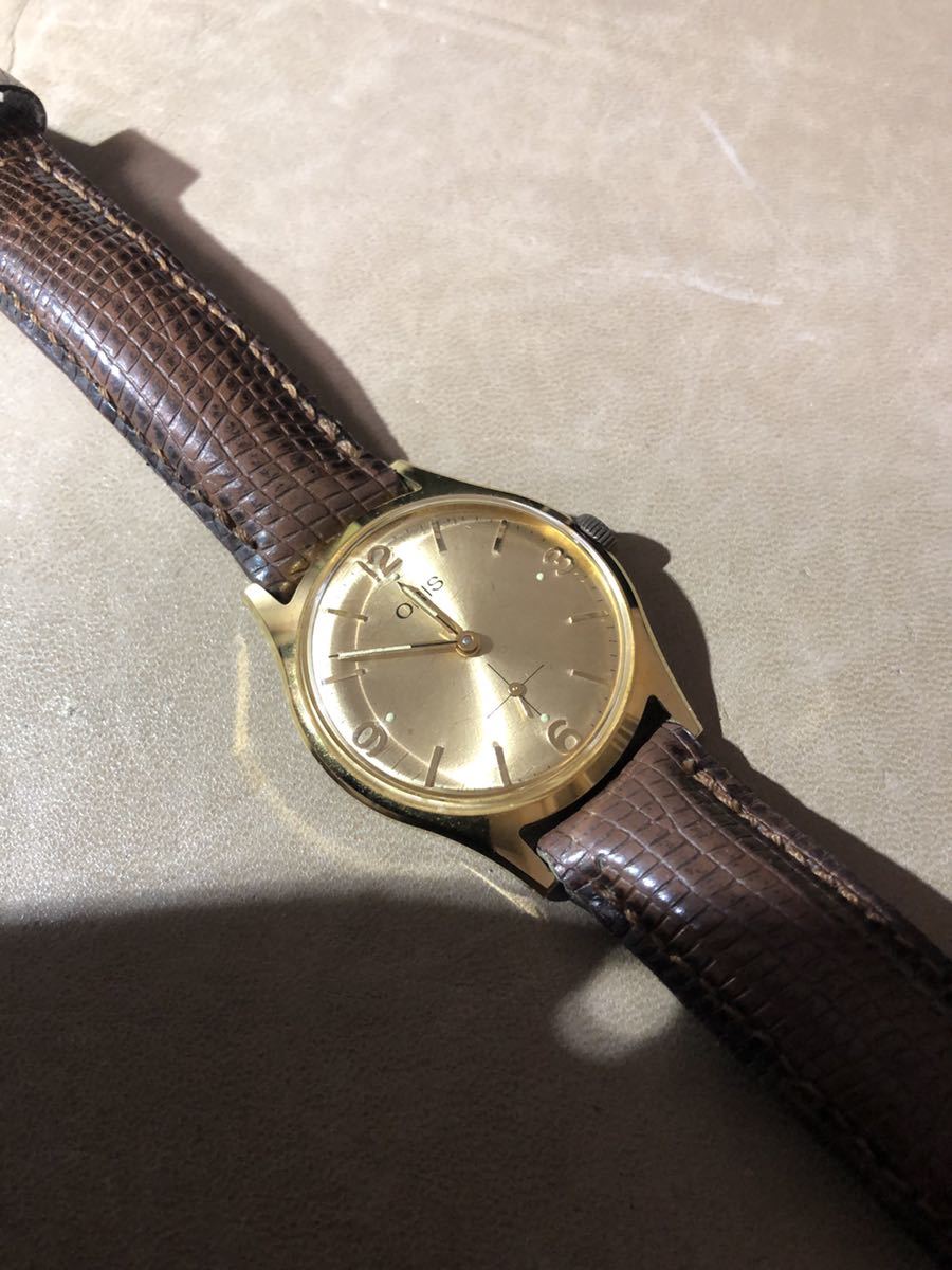メンズ腕時計 オリス ORIS 手巻き 稼働品 スモールセコンド
