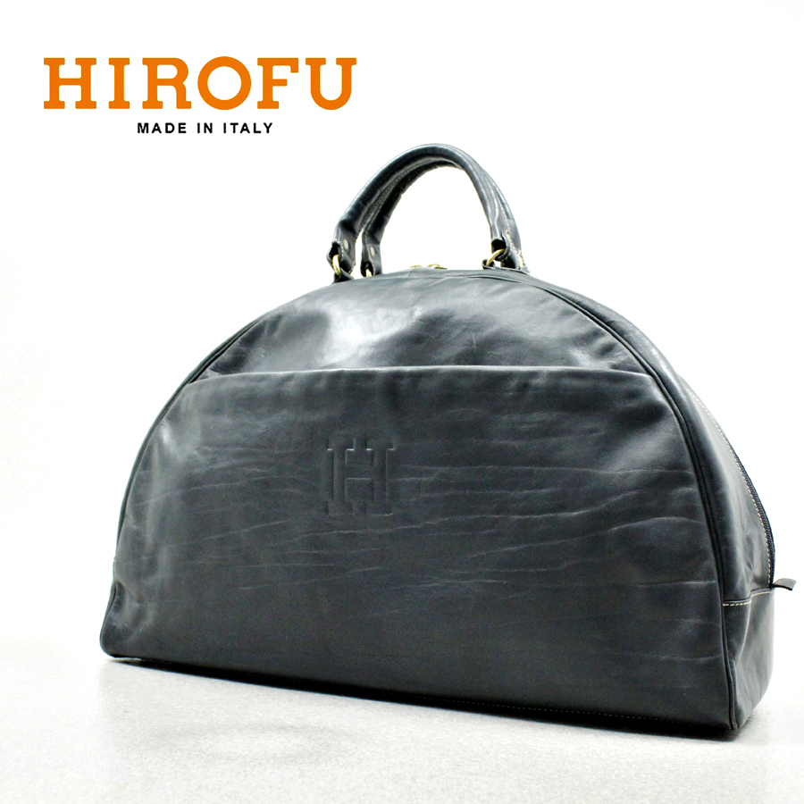 □超美品□HIROFU ヒロフ□メンズ□カーフ レザー 本革□ショルダー
