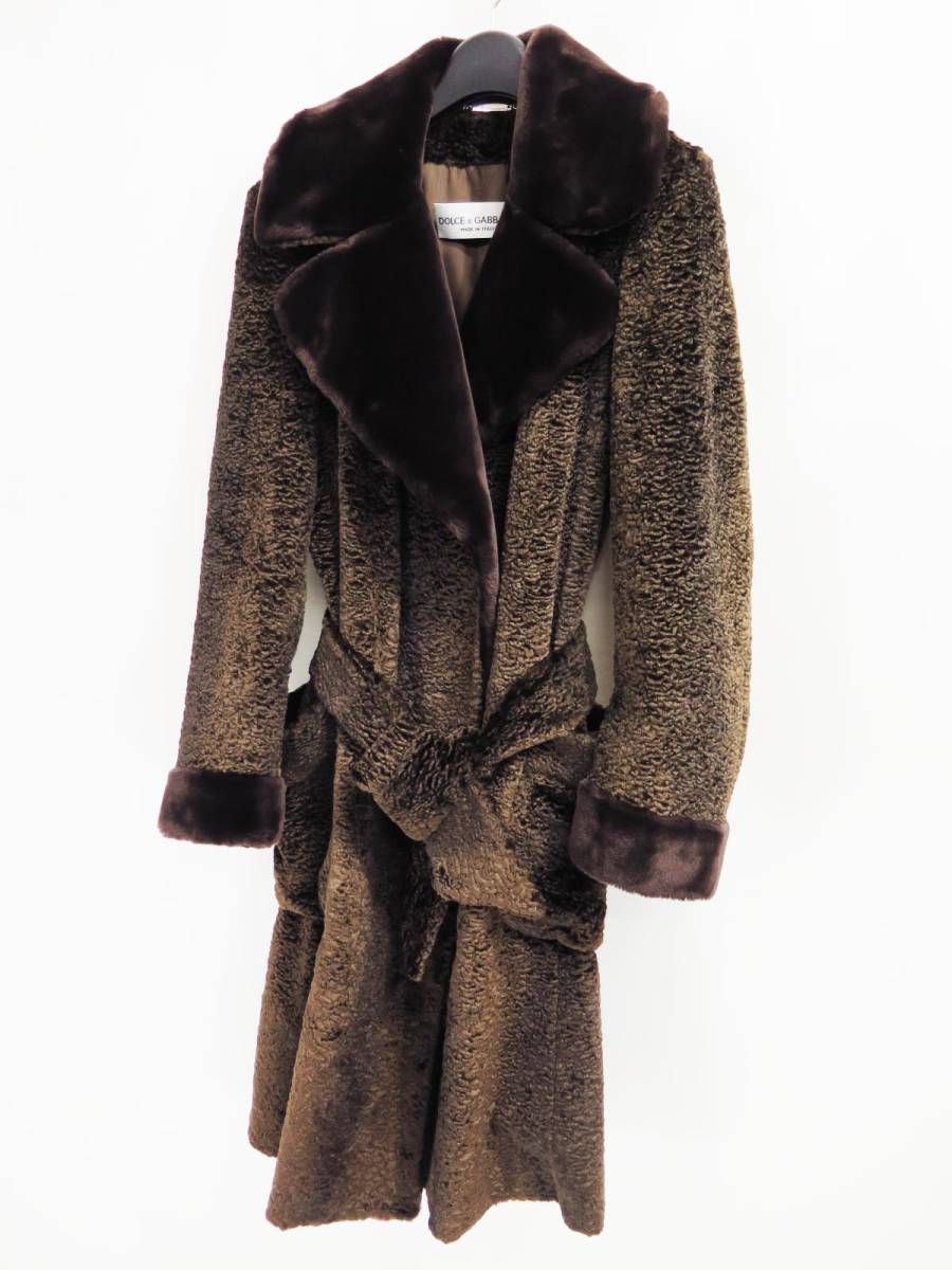 ドルチェアンドガッバーナ ファーコート 衣料品 アウター Dolce