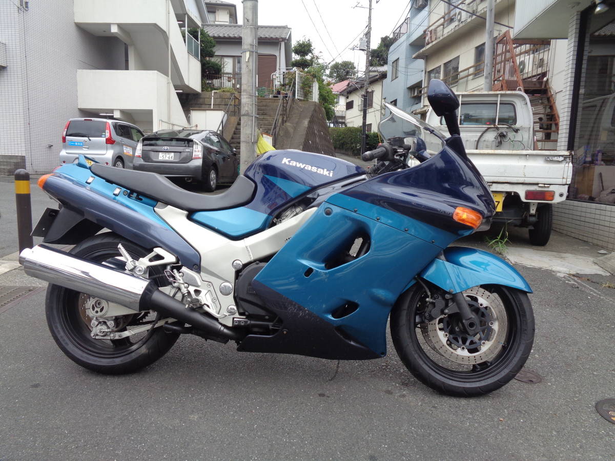☆KAWASAKI カワサキ ZZーR1100D ZZR H6年式 走行距離40