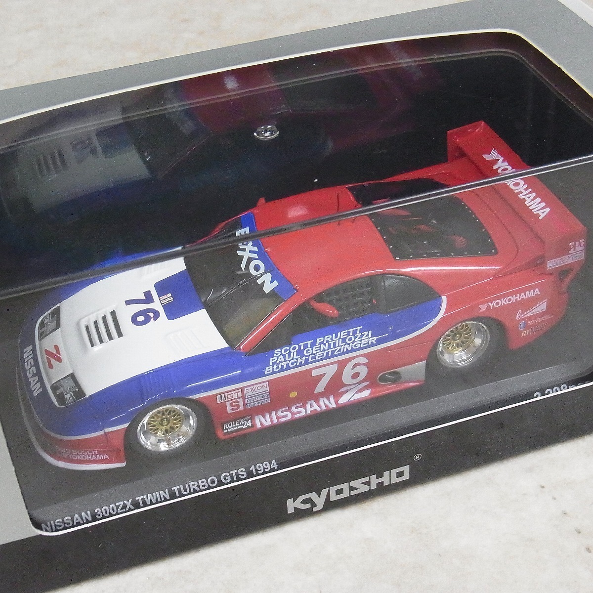 京商 1/43 ニッサン 300ZX ツインターボ GTS 1994 デイトナ 24h Winner #76/Fastest lap #75 計2台set KYOSHO NISSAN DAYTONA【10