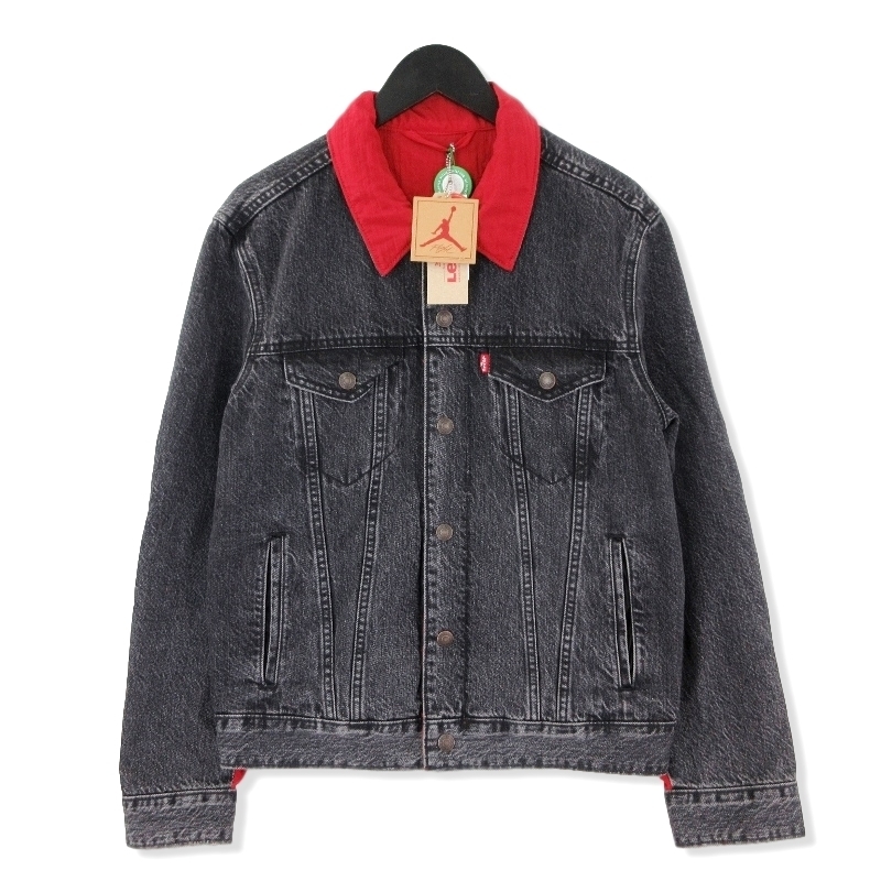 美品 LEVIS × JORDAN リーバイス Reversible Trucker Jacket デニム  