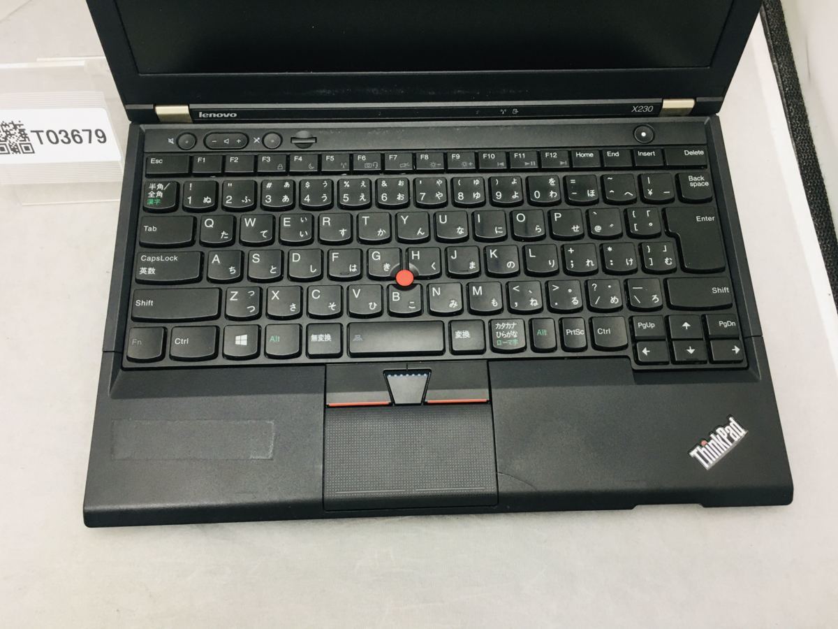 Laptop, Lenovo ThinkPad x230, with Charger, Appears to ◇ジャンク