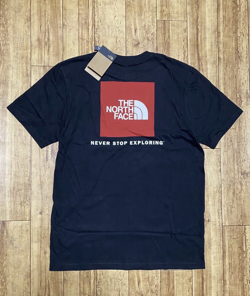 定番人気，2026 黒 M THE NORTH FACE Red Box Short Sleeve Tee ザノースフェイス ボックスロゴ 半袖Tシャツ(女性用)｜売買されたオークション情報、yahooの商品情報をアーカイブ公開 - オークファン 女性用