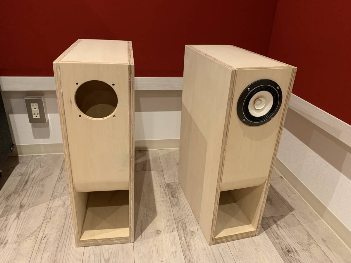自作スピーカー バックロードホーン D-10 バッキー FOSTEX FE108NS