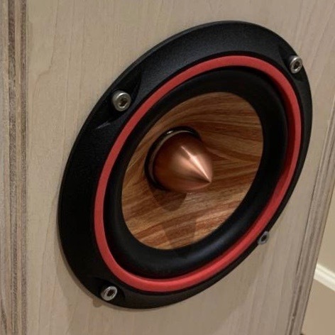 自作スピーカー バックロードホーン D-10 バッキー FOSTEX FE108NS
