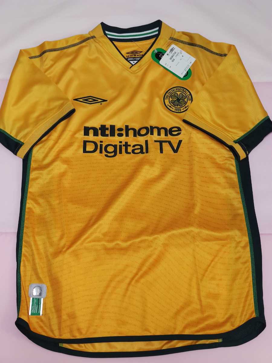  02-03 セルティック アウェイユニフォーム サイズM スコットランド アンブロ(その他)｜売買されたオークション情報、yahooの商品情報をアーカイブ公開 - オークファン ユニフォーム