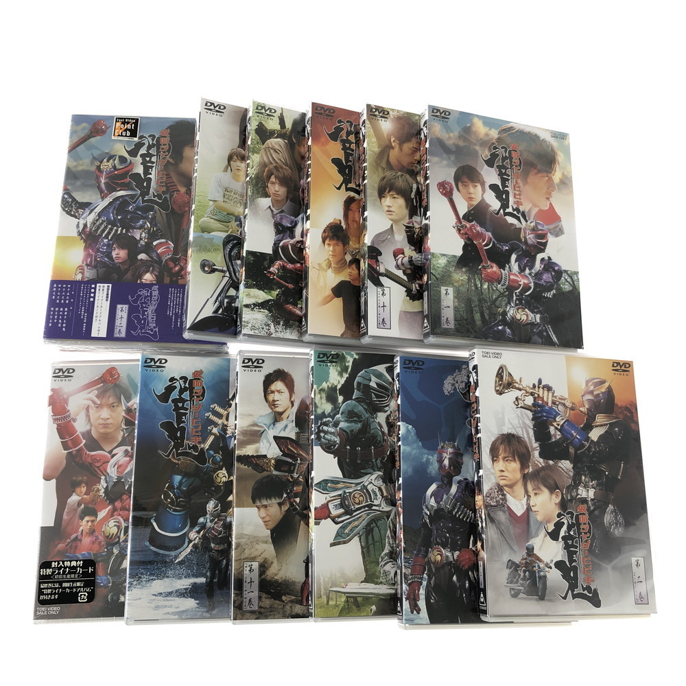 仮面ライダー響鬼 全12巻DVDセット セル版 美品 Cd / Dvd / Blu -Ray