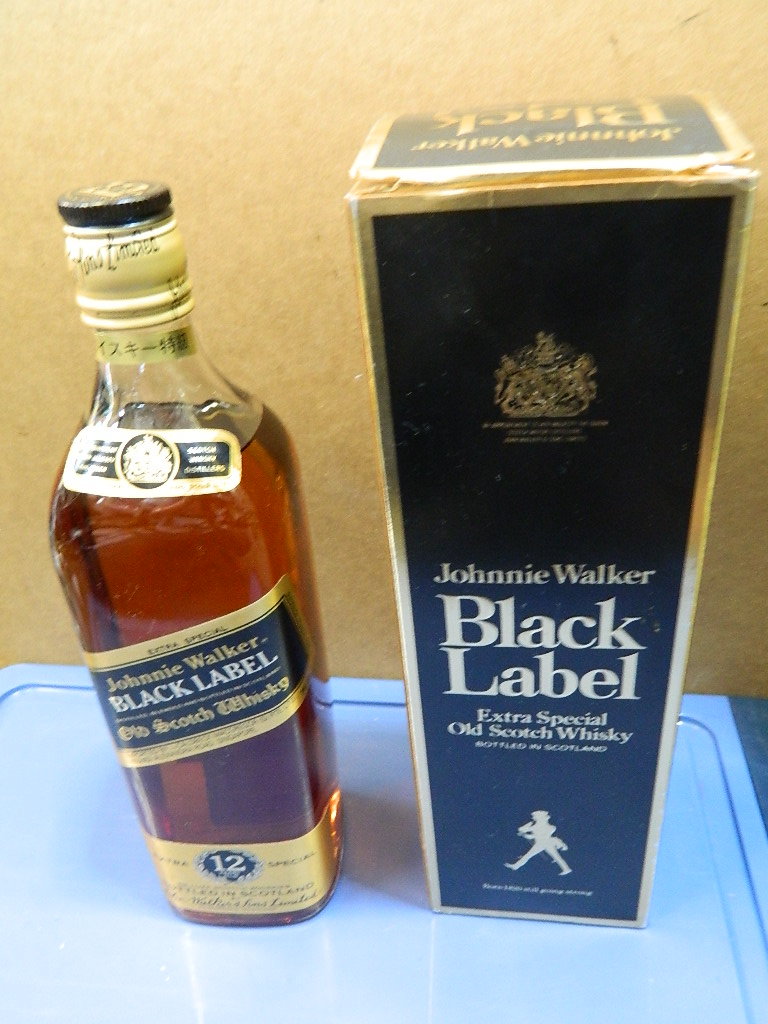 古酒 ・ 未開封 ＊ JOHNNIE WALKER ジョニーウォーカー（ 2本セット