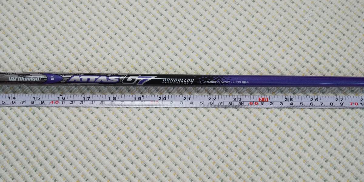 赤字超特価，爆買い アッタス Ｇ７ ５Ｓ テーラーメイドスリーブ付き ＵＳＴ Ｍａｍｉｙａ ＡＴＴＡＳ Ｇ７(シャフト)｜売買されたオークション情報、yahooの商品情報をアーカイブ公開 - オークファン 部品