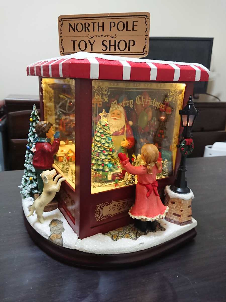 Christmas クリスマスイブ TOY SHOPオブジェ オルゴール