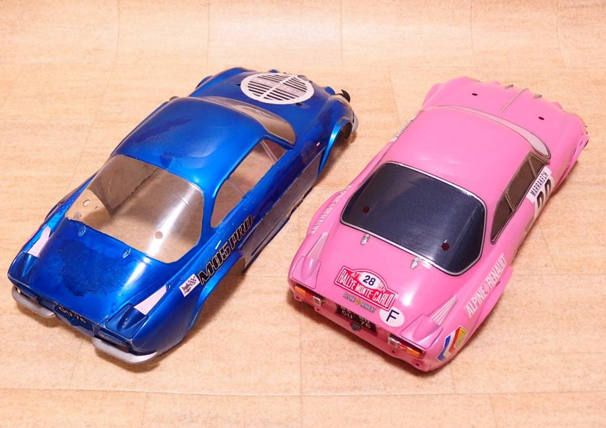 タミヤ アルピーヌ A110 ボディ 2枚まとめて Mシャーシなどへ