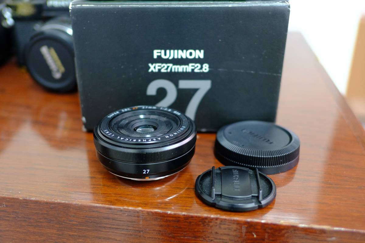 冨士フイルム　XF27mmf2.8 (ブラック)　超美品_1