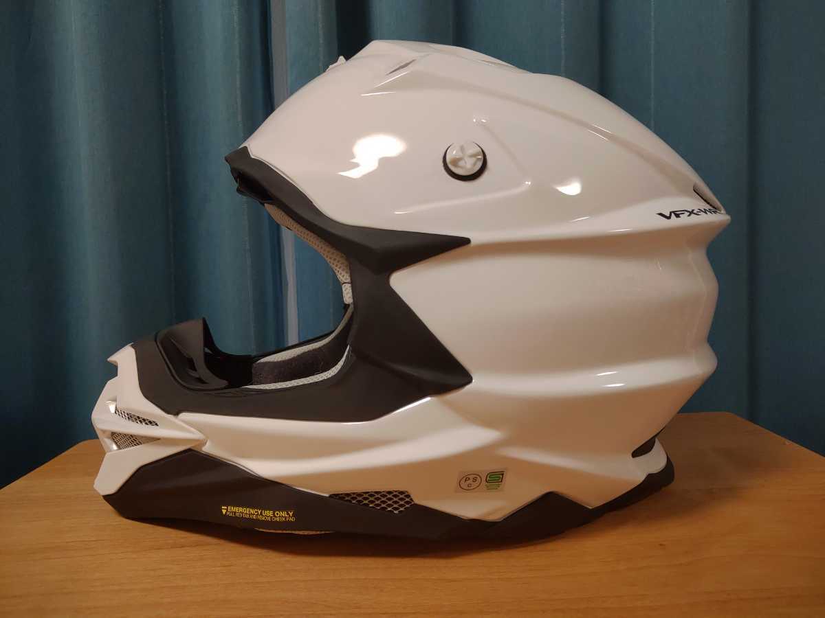 SHOEI VFX-WR 白 XL ゴーグル付き SHOEI VFX-WR PLAIN WHITE 【公式通販】