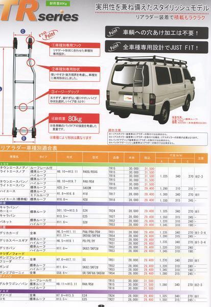 タフレック リアラダー TUFREQ TR18 精興工業 - メルカリ 値下げTUFREQ 