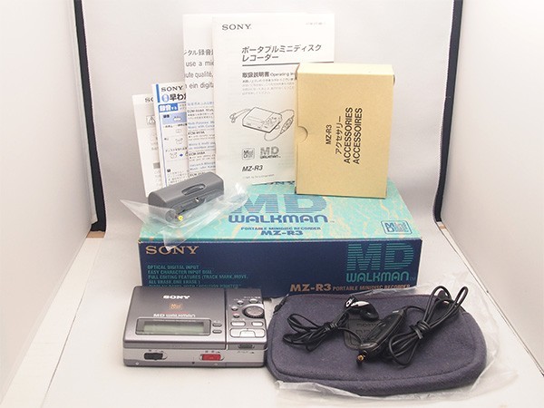 SONY MDウォークマン　 MZ-R30 ジャンク品 SONY MZ-R3 MDウォークマン レコーダー ソニー ジャンク品 管12046