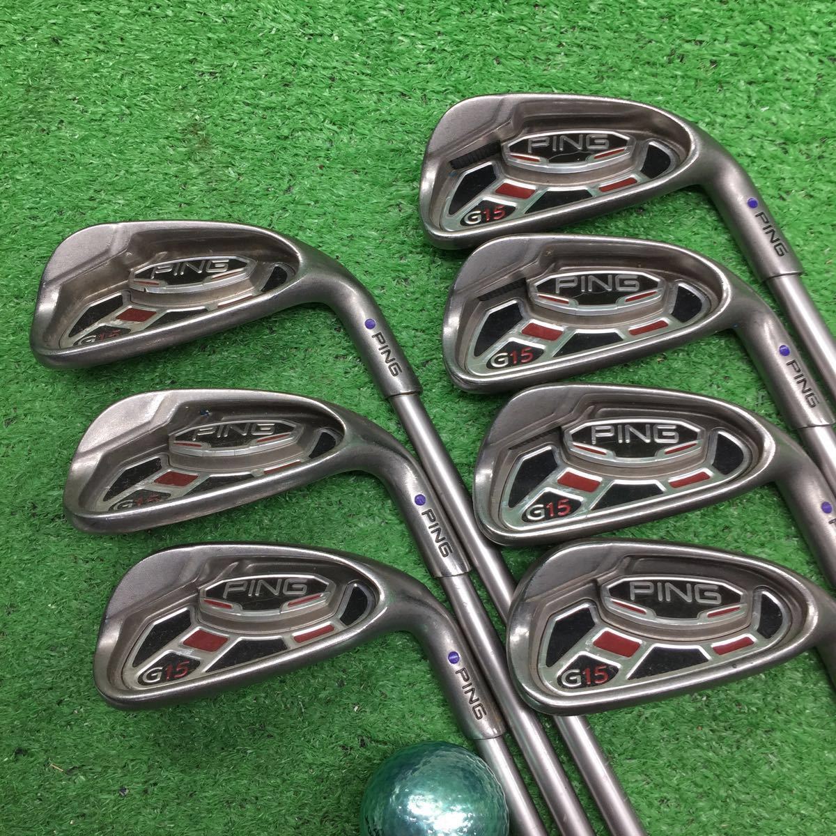 超激得，新作 IS-418 PING G15 Tour AD PING TFC 615 フレックスSR アイアン7本セット 全国(ピン)｜売買されたオークション情報、yahooの商品情報をアーカイブ公開 - オークファン 男性右きき用
