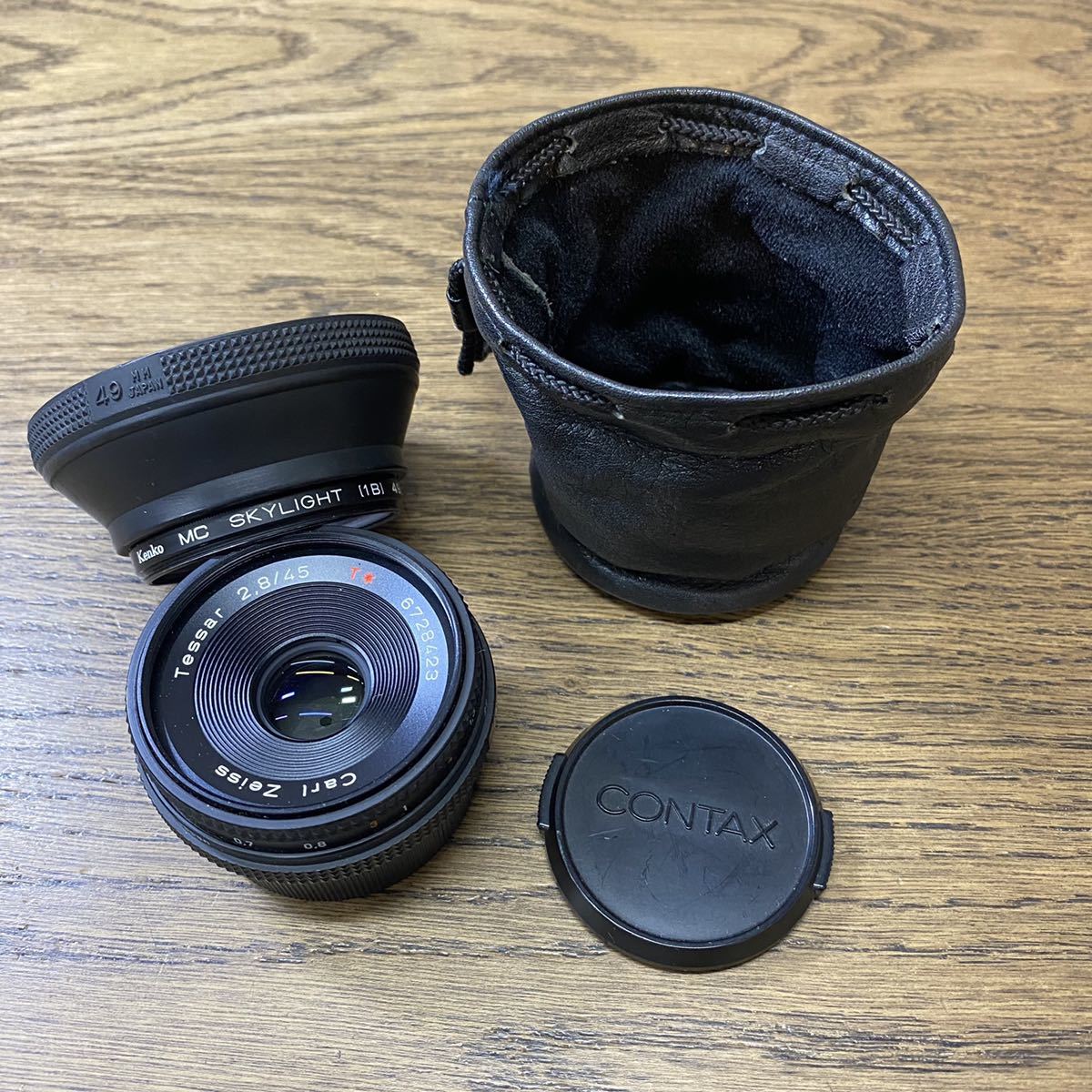 Tessar Zeiss Carl コンタックス 45mm CONTAX F2.8 MMJ T* ⁄ Contax
