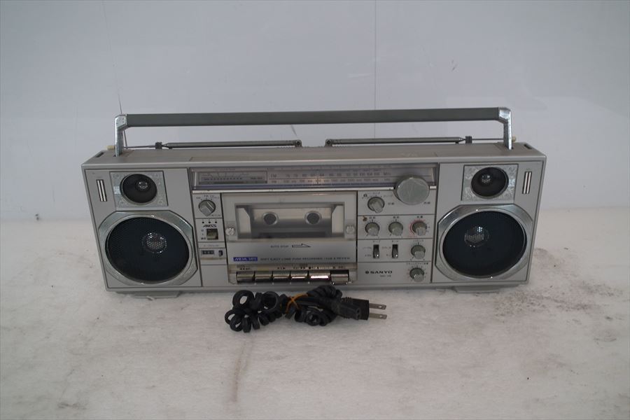 ラジカセ サンヨー SANYO MR-V8 SANYO V8 ラジカセ 取扱説明書付き MR
