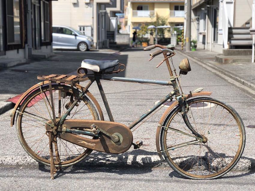 自転車 倉敷市引取り限定 サン号 ヴィンテージ ロッドブレーキ | 船舶