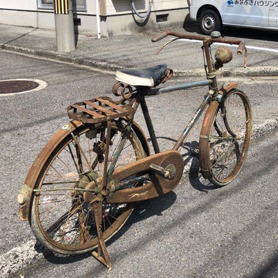 自転車 倉敷市引取り限定 サン号 ヴィンテージ ロッドブレーキ | 船舶