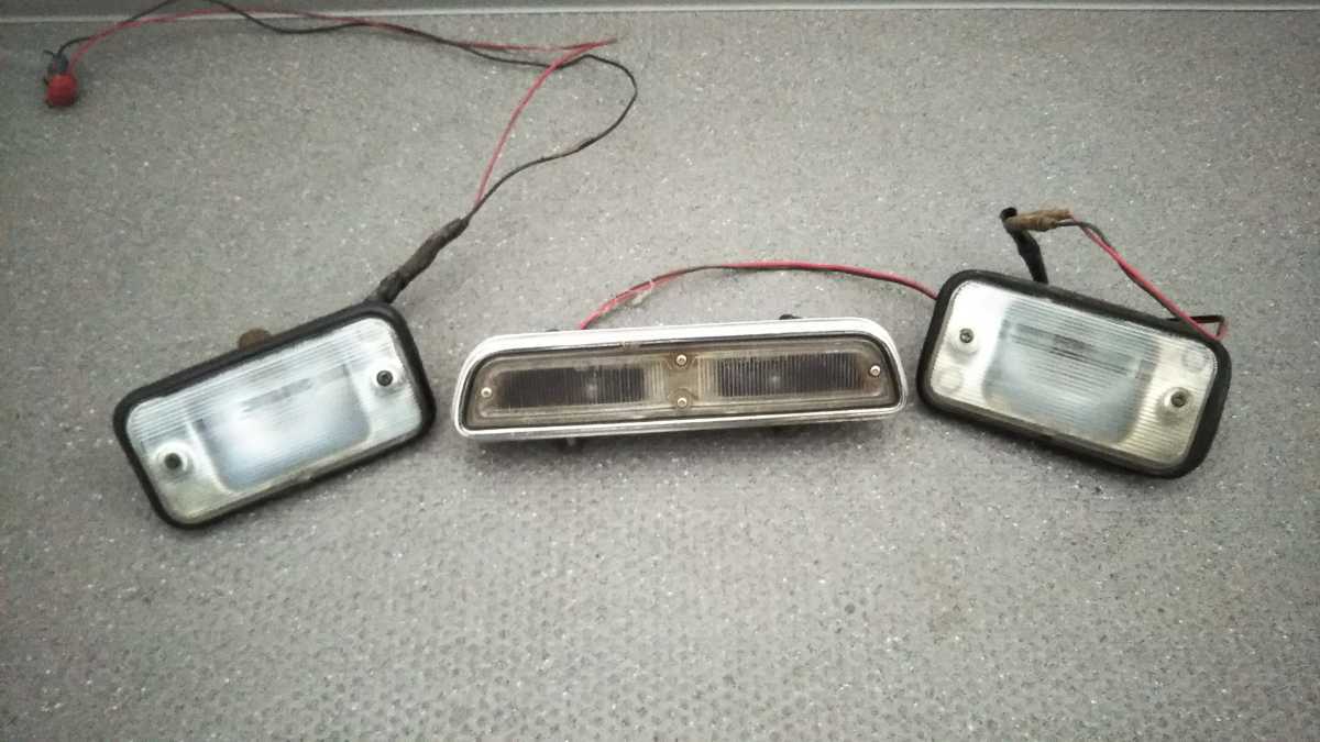 ライセンスランプ ナンバー灯 ハコスカ 2個入り6LED バイク - 前期