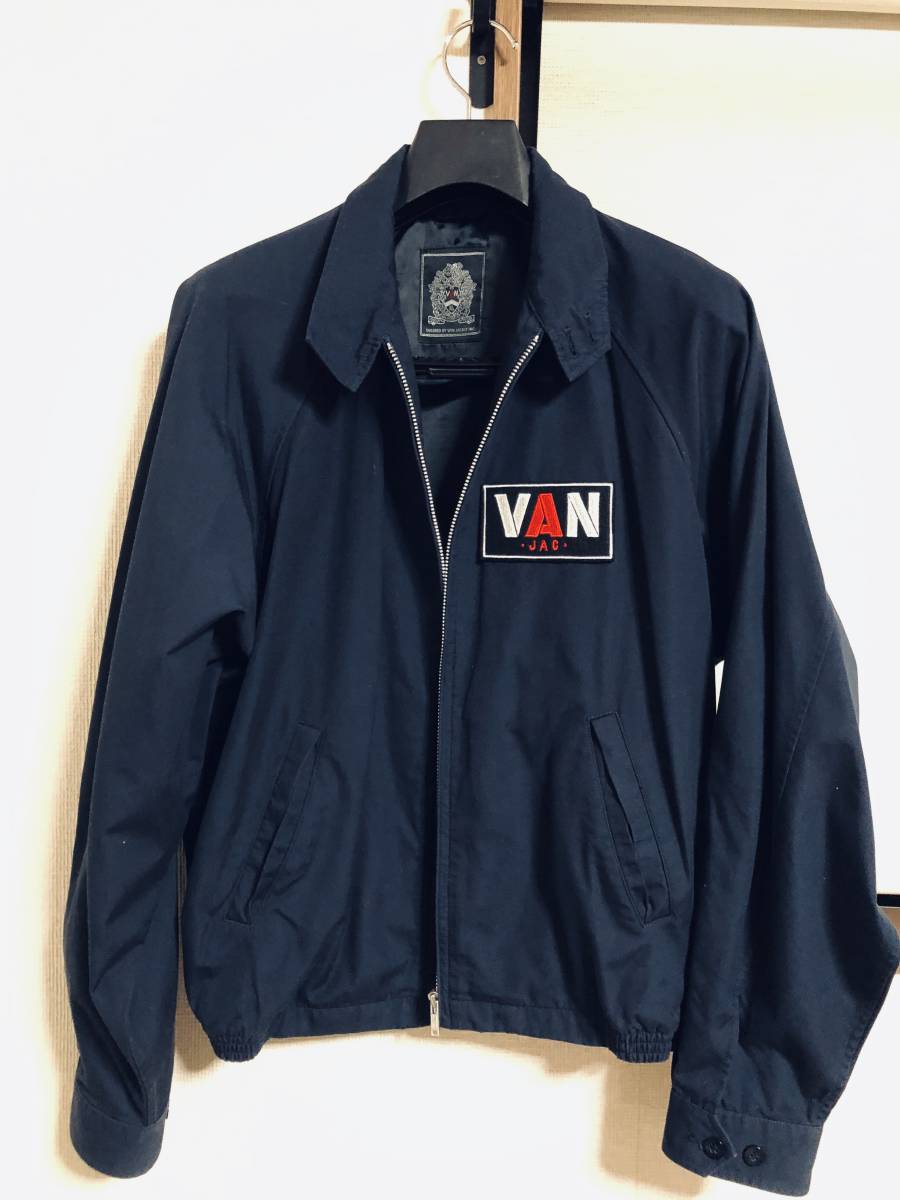 VAN JACKET ヴァンジャケット スイングトップ 紺 L スウィングトップ