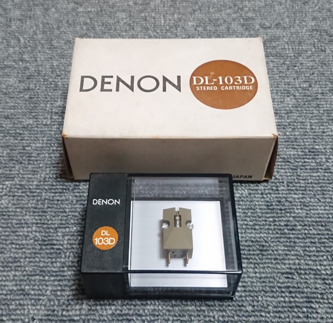 DENON MCカートリッジ DL-103 出音良好美品 DENON DL-103D MCカートリッジ 音出し動作確認済み 元箱 付属品付き