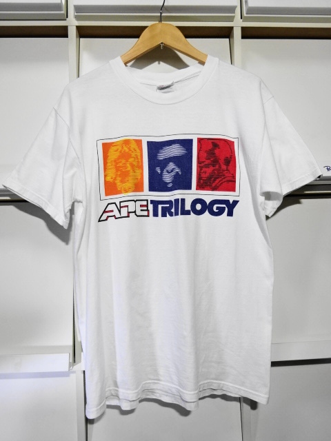 初期 TRILOGY Tシャツ 猿の惑星 A BATHING APE（ア ベイシング エイプ）NIGO オールド ヴィンテージ エイプ NOWHERE busy works