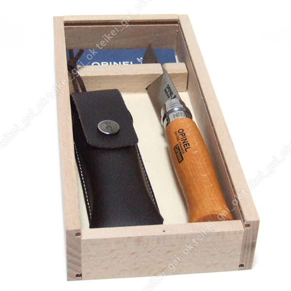 | OPINEL オピネル OPINEL(オピネル) ナイフ No.08 カーボンスチール OP8 カーボン＃８ : plywood アウトドア&amp;トラベル carbon カーボン#8 #8 オピネルナイフステンレス・カーボン両方使用しての正直レビュー