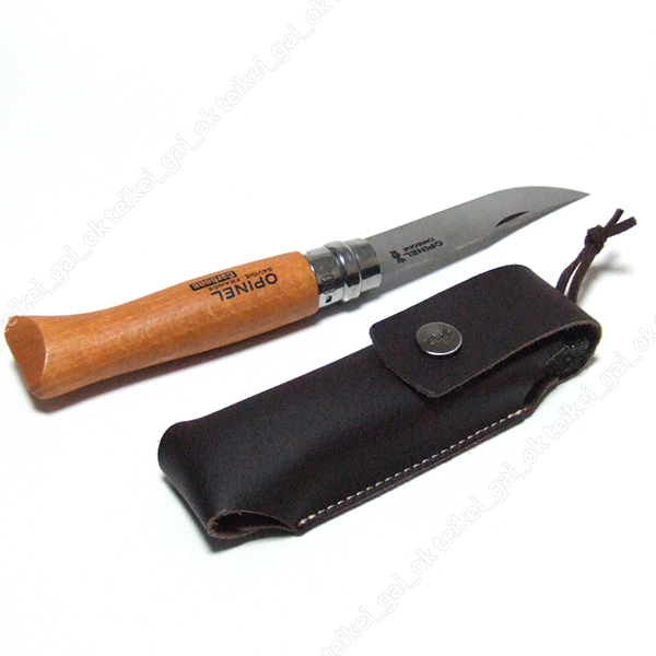 | OPINEL オピネル OPINEL(オピネル) ナイフ No.08 カーボンスチール OP8 カーボン＃８ : plywood アウトドア&amp;トラベル carbon カーボン#8 #8 オピネルナイフステンレス・カーボン両方使用しての正直レビュー