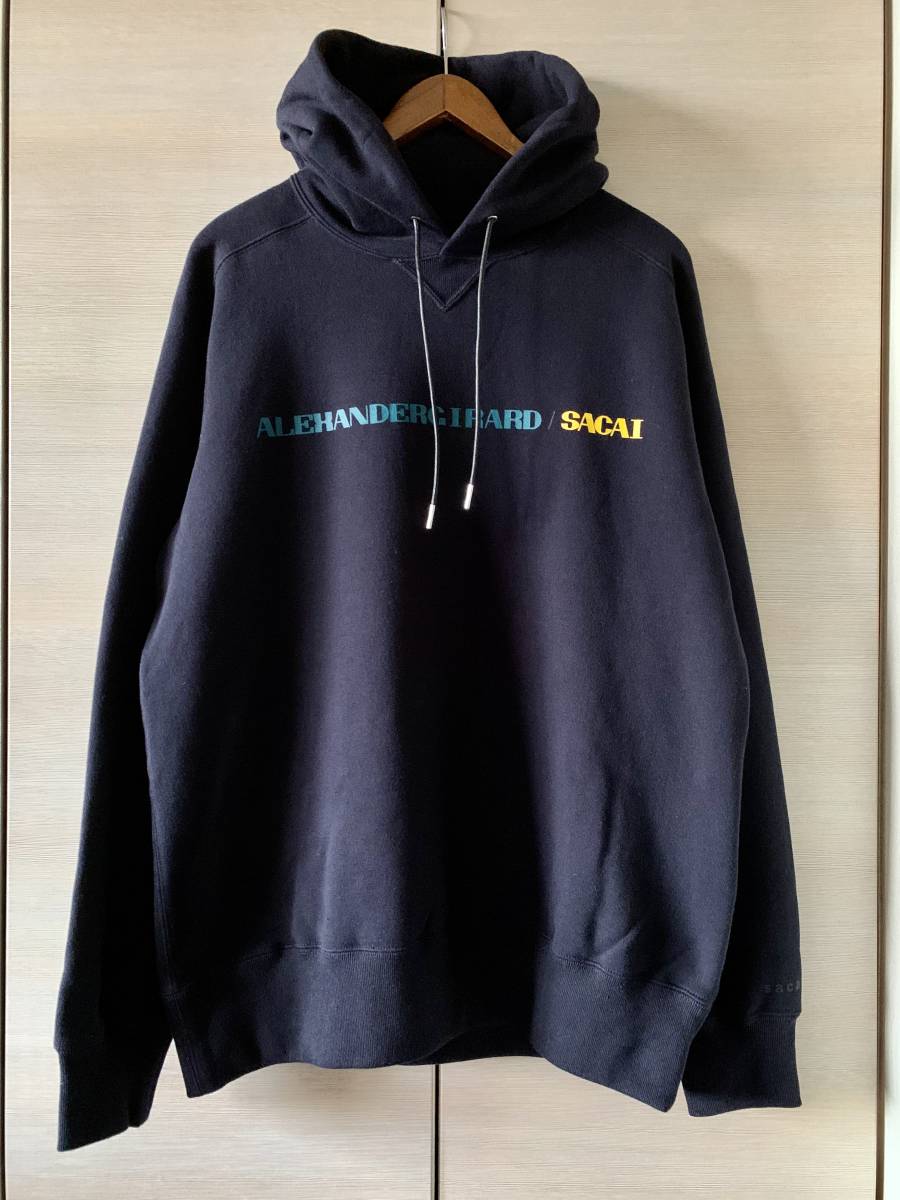 2020AW sacai A. Girard Print Hoodie ネイビー サイズ3 / サカイ man