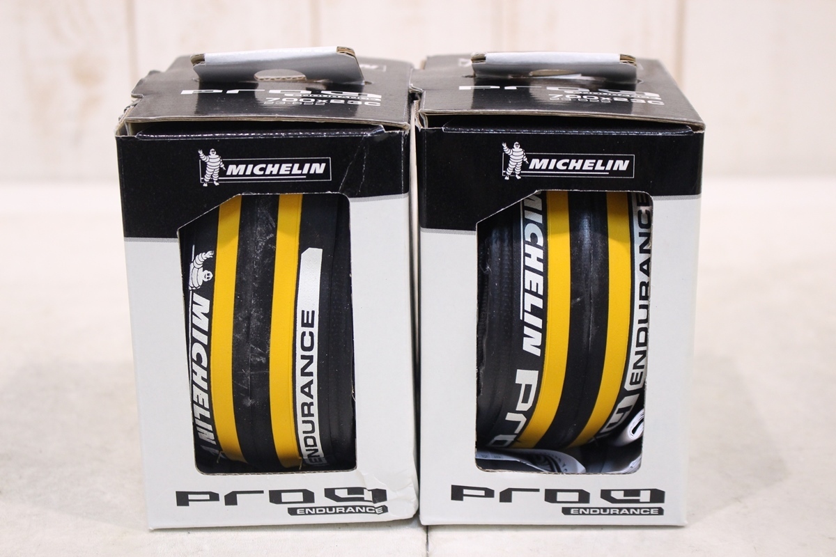 ☆MICHELIN ミシュラン PRO4 ENDURANCE 700x23c クリンチャータイヤ 2