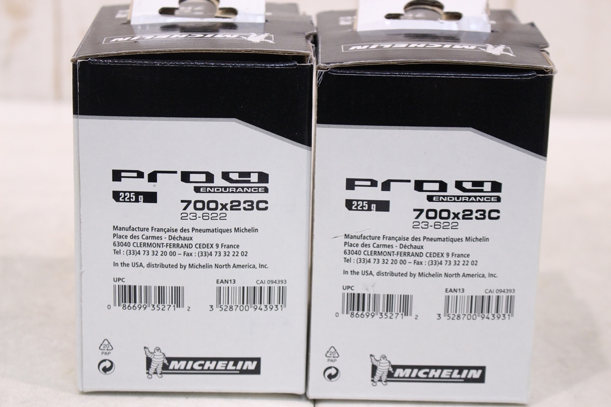 ☆MICHELIN ミシュラン PRO4 ENDURANCE 700x23c クリンチャータイヤ 2
