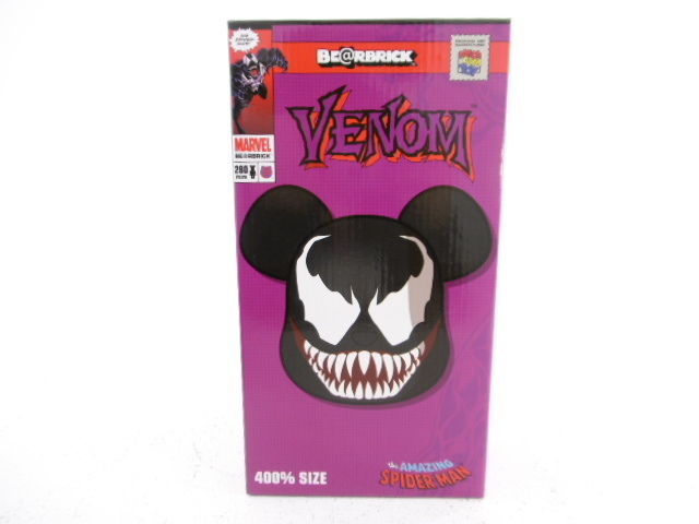 ☆ベアブリック ヴェノム VENOM 400％ メディコムトイ MEDICOMTOY BE