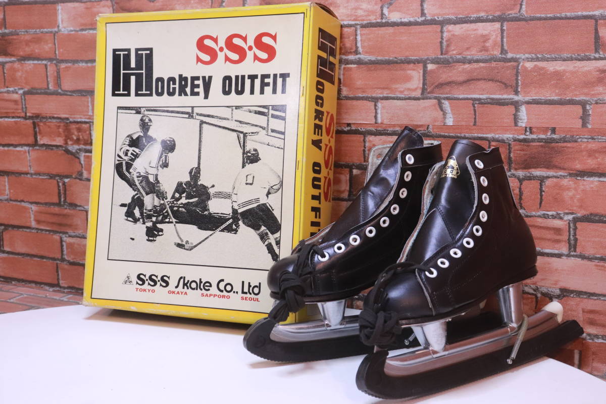 最安値，お買い得 ビンテージ S S S アイスホッケーシューズ スケート靴 24cm HOCKEY OUTFIT デックストック品 Z2084(アイスホッケー)｜売買されたオークション情報、yahooの商品情報をアーカイブ公開 - オークファン アイスホッケー