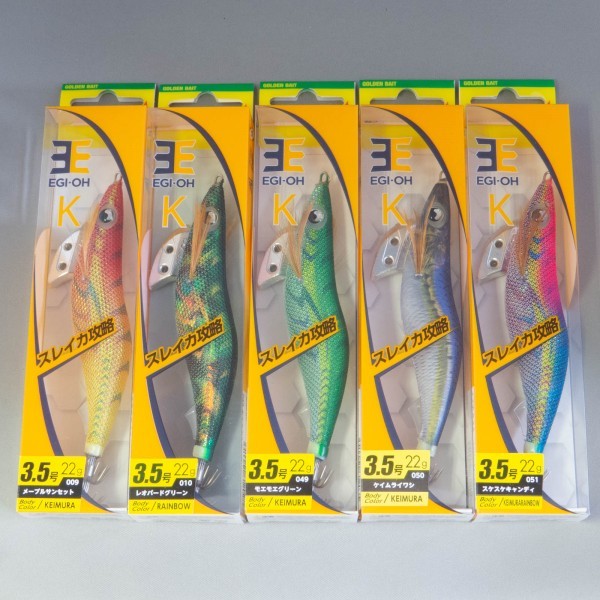 100%新品，人気セール ヤマシタ エギ王K 3.5号 5本セットY(3.5号)｜売買されたオークション情報、yahooの商品情報をアーカイブ公開 - オークファン 海水