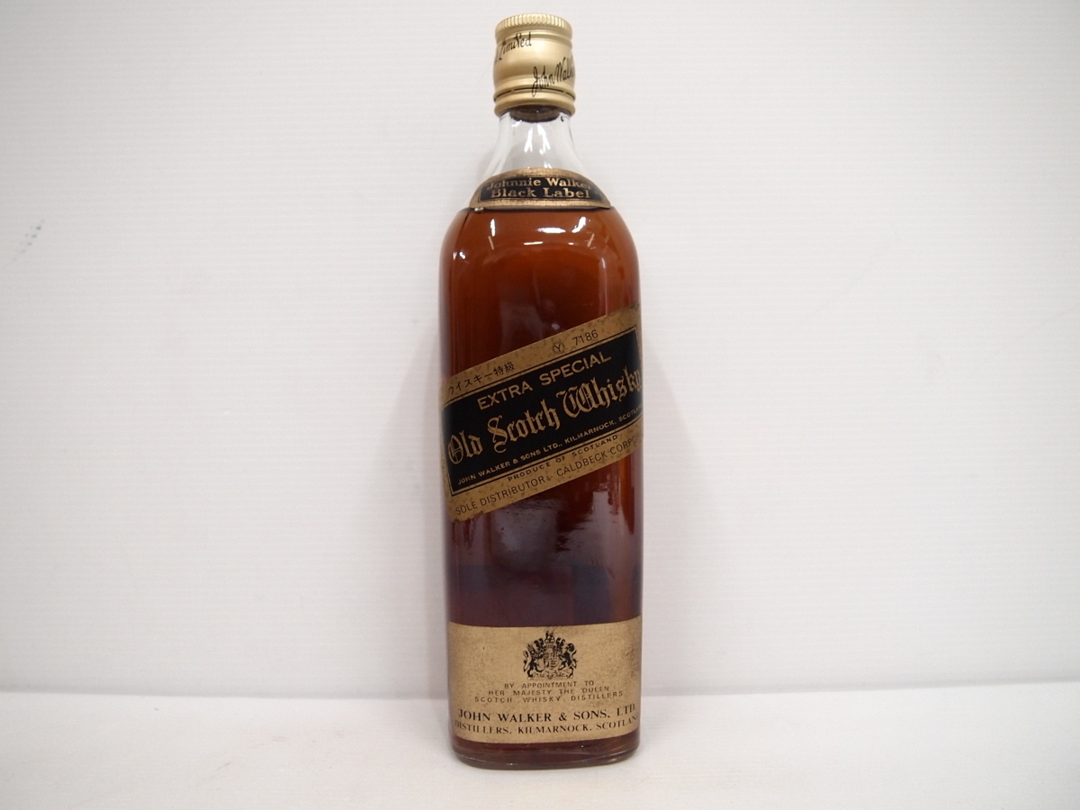 JOHNNIE WALKER BLACK LABEL ジョニーウォーカー 黒 エクストラ
