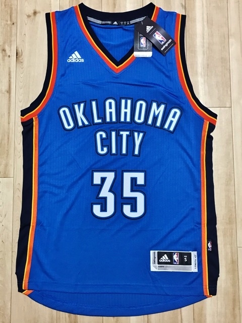  正規品 NBA adidas アディダス ケビン デュラント オクラホマシティー サンダー ユニフォーム ジャージ バスケットボール バスケ KD(記念ユニフォーム)｜売買されたオークション情報、yahooの商 ユニフォーム