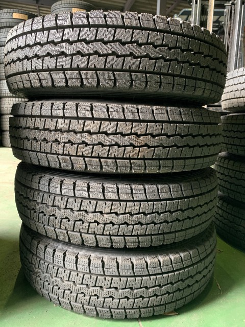 バリ山145/80R12 80/78N LT 鉄ホイール 激安 4本セット価格5868 