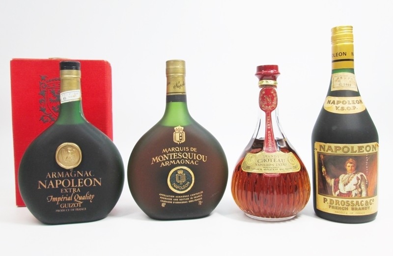 ZE495☆古酒☆ブランデー いろいろ☆4本セット☆未開封☆ 期間限定