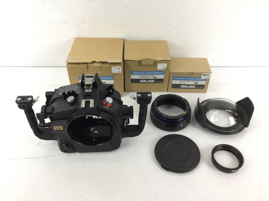 SEA&SEA MDX PRO MarkⅢ 水中カメラ用ハウジング＊ジャンク品 SEA