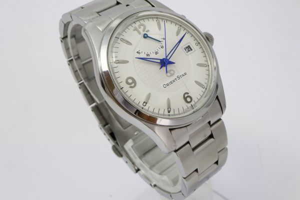 1円 ORIENT STAR/オリエントスター AT 動作品 裏スケ パワーリザーブ 箱・説あり N0811 (OO 01)_3