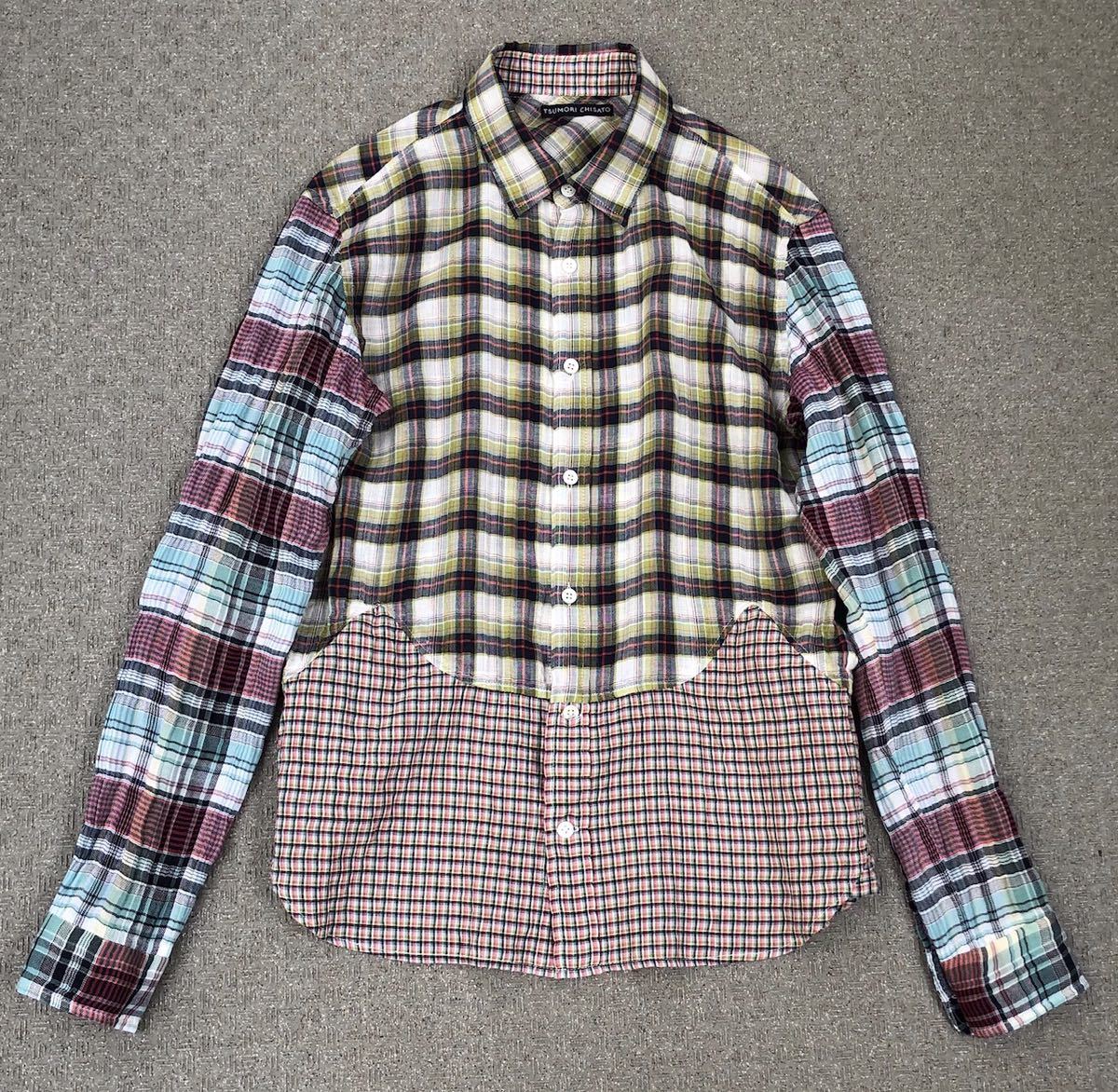 ツモリチサト メンズメニーチェックシャツ 長袖シャツ 売買されたオークション情報 Yahooの商品情報をアーカイブ公開 オークファン Aucfan Com